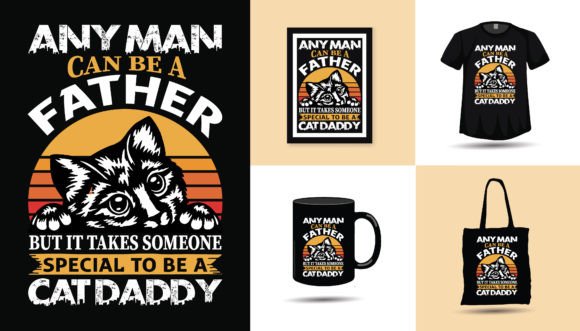 Cat Lover Dad T-Shirt Graphics Review