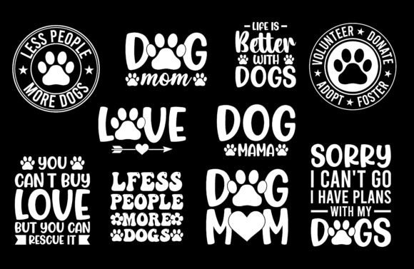 Dog SVG Bundle: Graphics for T-Shirt Designs