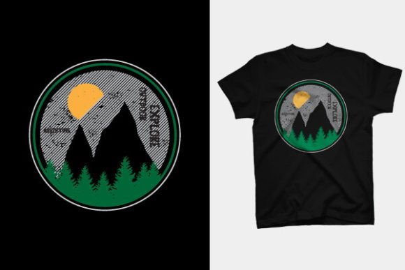Explore Outdoor Graphics for T-Shirt Designs