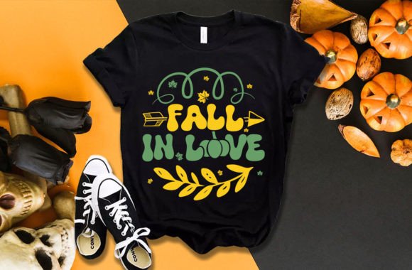 Fall in Love 3: Autumn Graphics & T-Shirt Designs