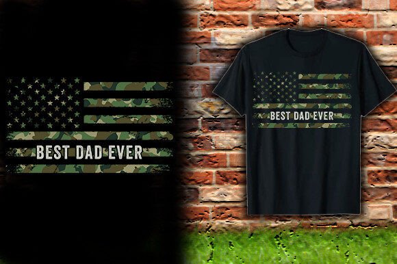 Graphics for Dad Flag T-Shirt Designs