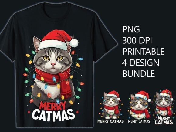 Merry Catmas T-Shirt Graphics Review