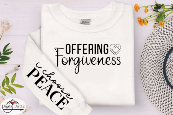 Offering Forgiveness Sleeve Graphics & T-Shirt Designs