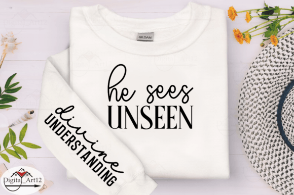 Review: He Sees Unseen Sleeve SVG Design