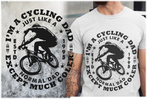 Reviewing the I'm a Cycling Dad T-Shirt Design