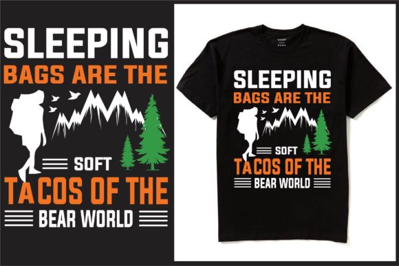 Sleeping Bags T-Shirt Design Graphics Review