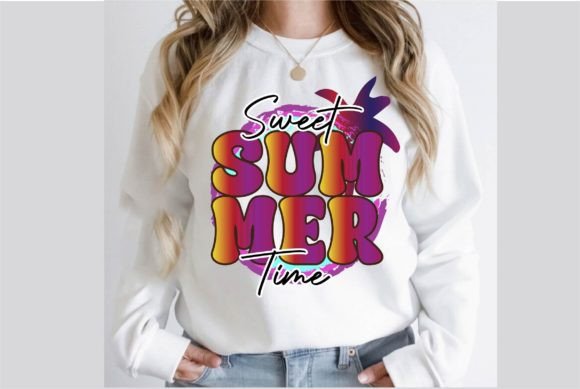 Sweet Summer Time Retro PNG: Graphics & T-Shirt Designs